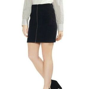 Vince Camuto Petite Estate Jewels Washed Corduroy Mini Skirt Size 10P